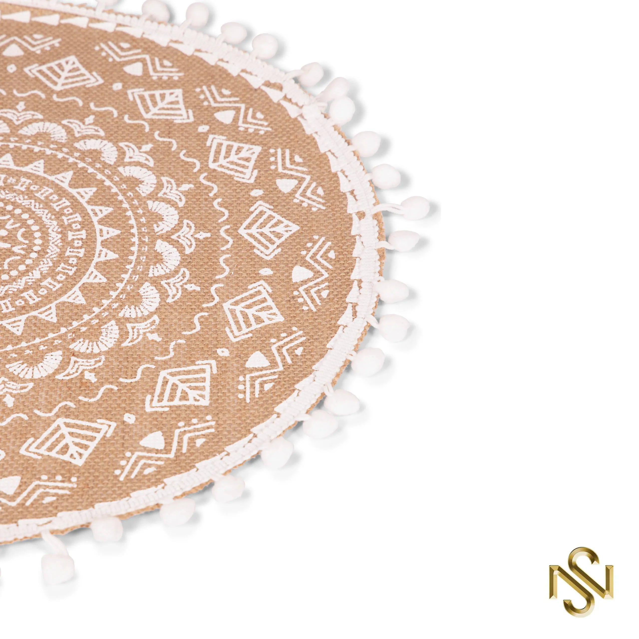 Placemat Bohemian Santorini 4-delig