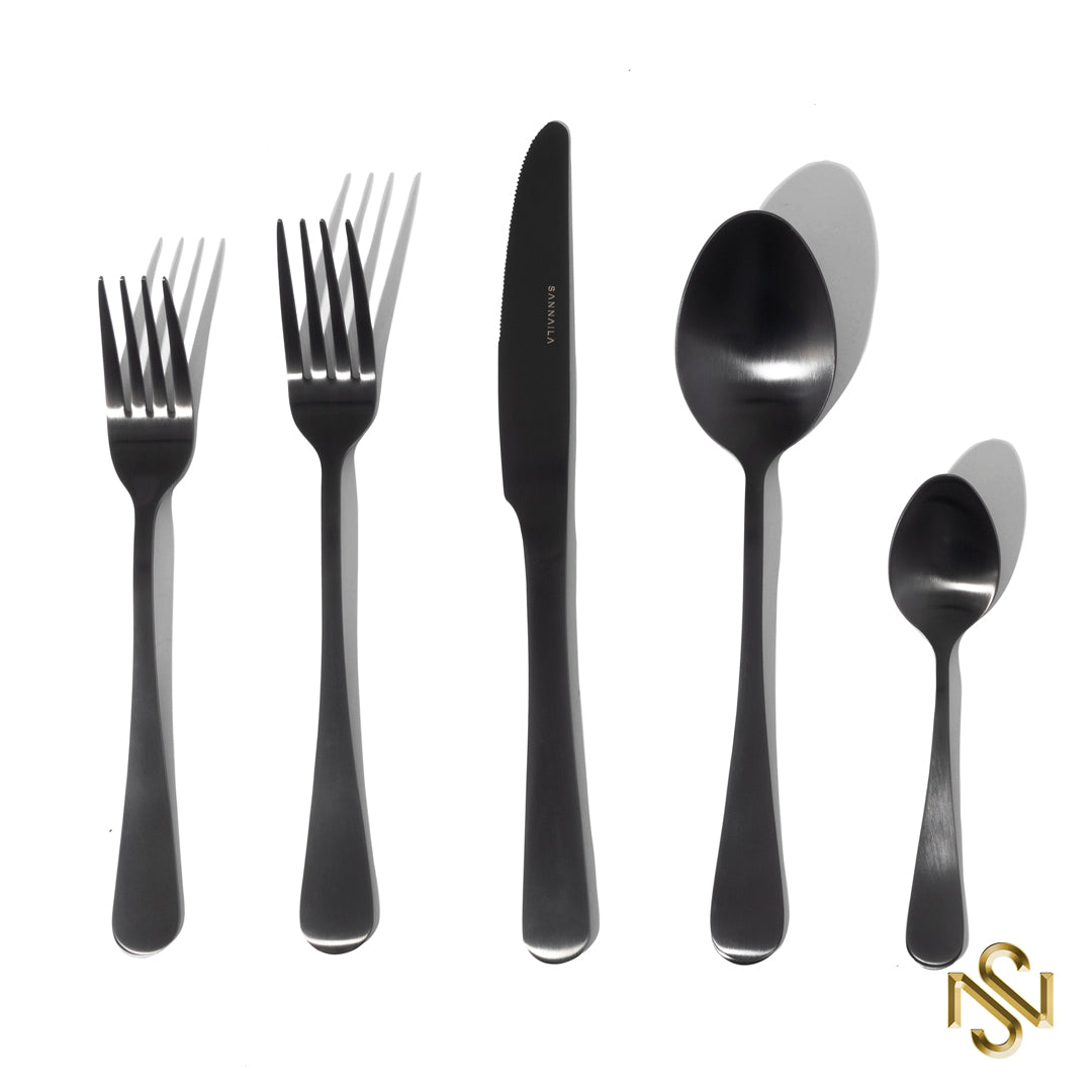 Black Series Bestekset 4 personen (20 delig)