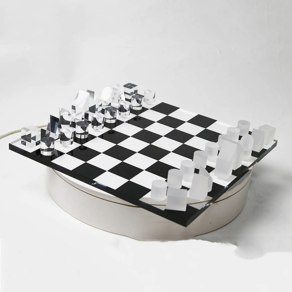 Decoratief schaakbord